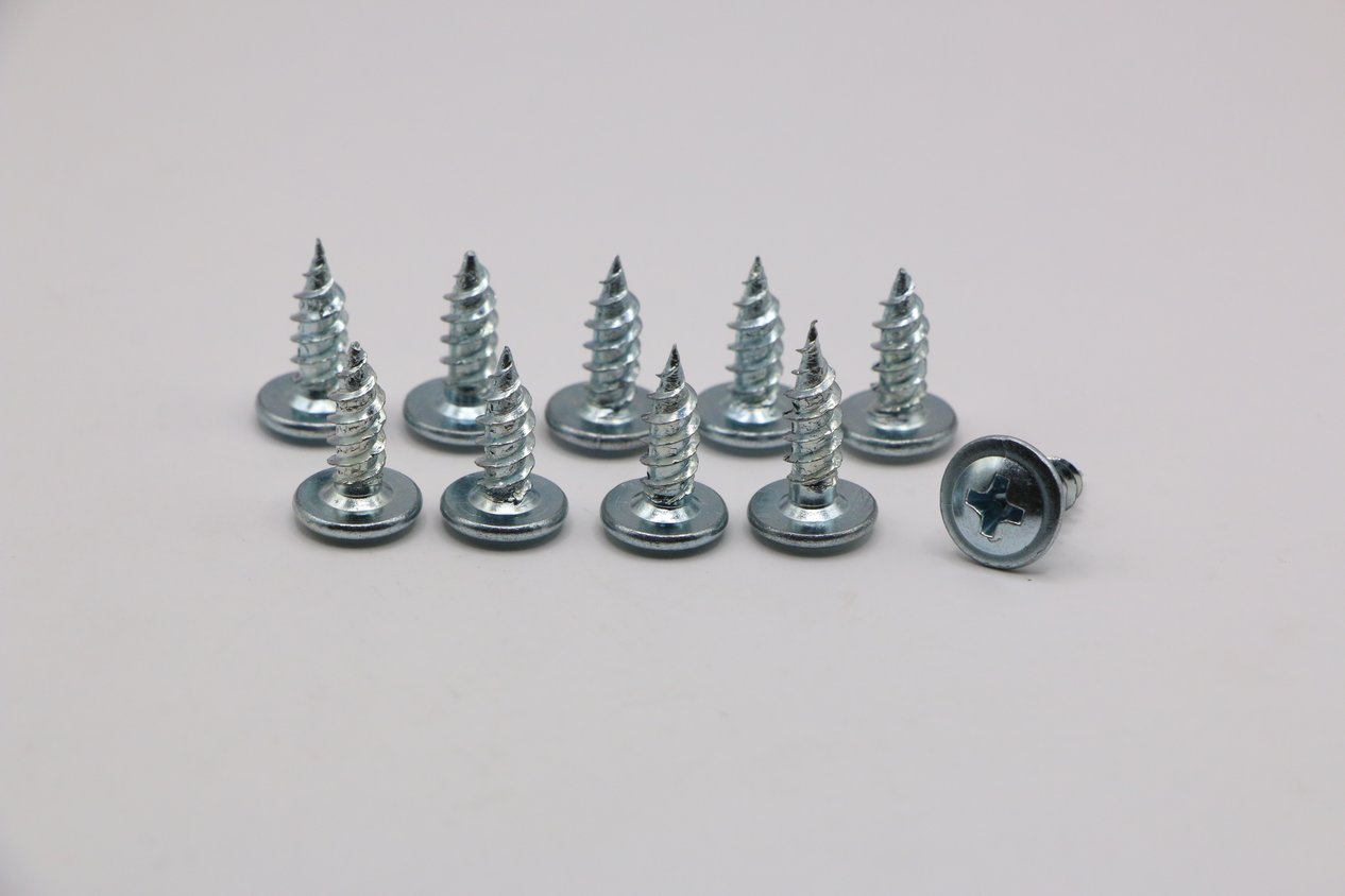 Саморез с прессшайбой 4,2х13 мм острый оцинкованный 50 шт